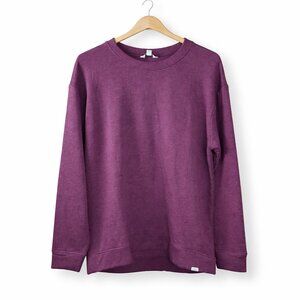 Orvis Women's Medium Pullover Sweatshirt Purple Cozy Long Sleeve New (NWT)